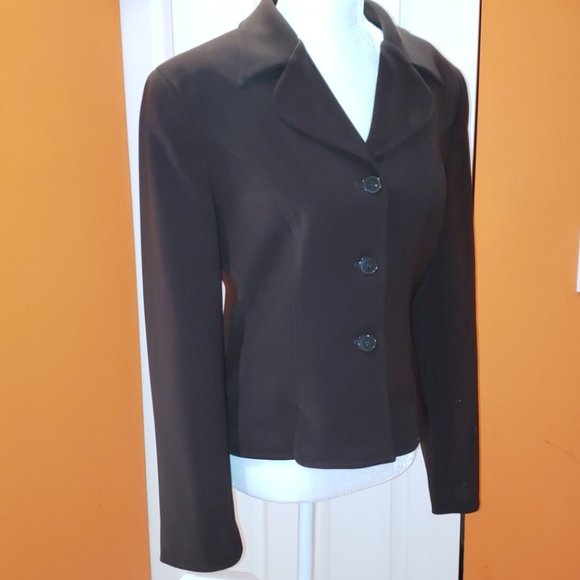 Mystery New York brown blazer size 8 NWOT - Picture 2 of 8